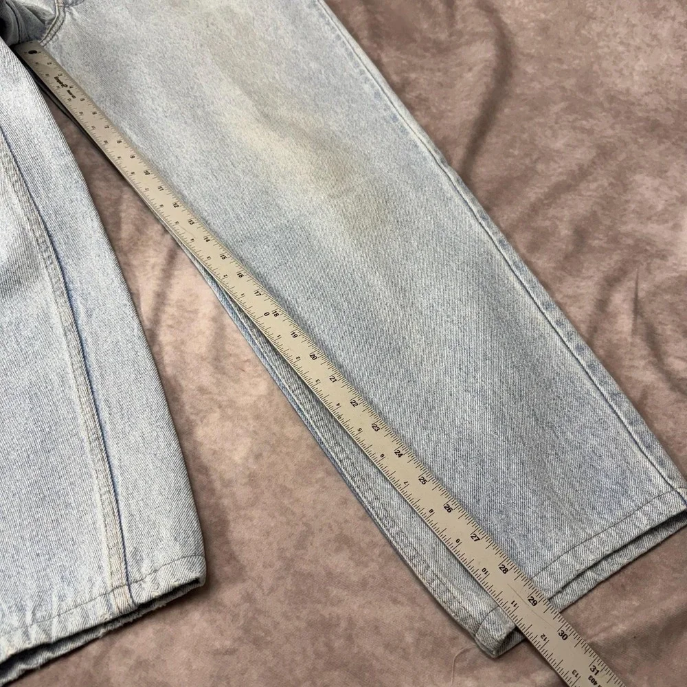 Vintage Levis 550 Jeans Mens 38x30 Light Wash Blue Relaxed Tapered‎ Made USA